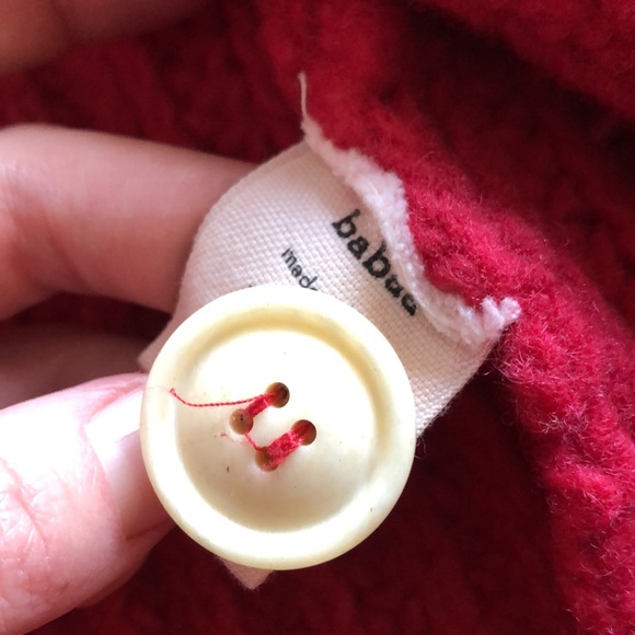 Babaa cardigan no. 19 mini in red - Picture 3 of 7